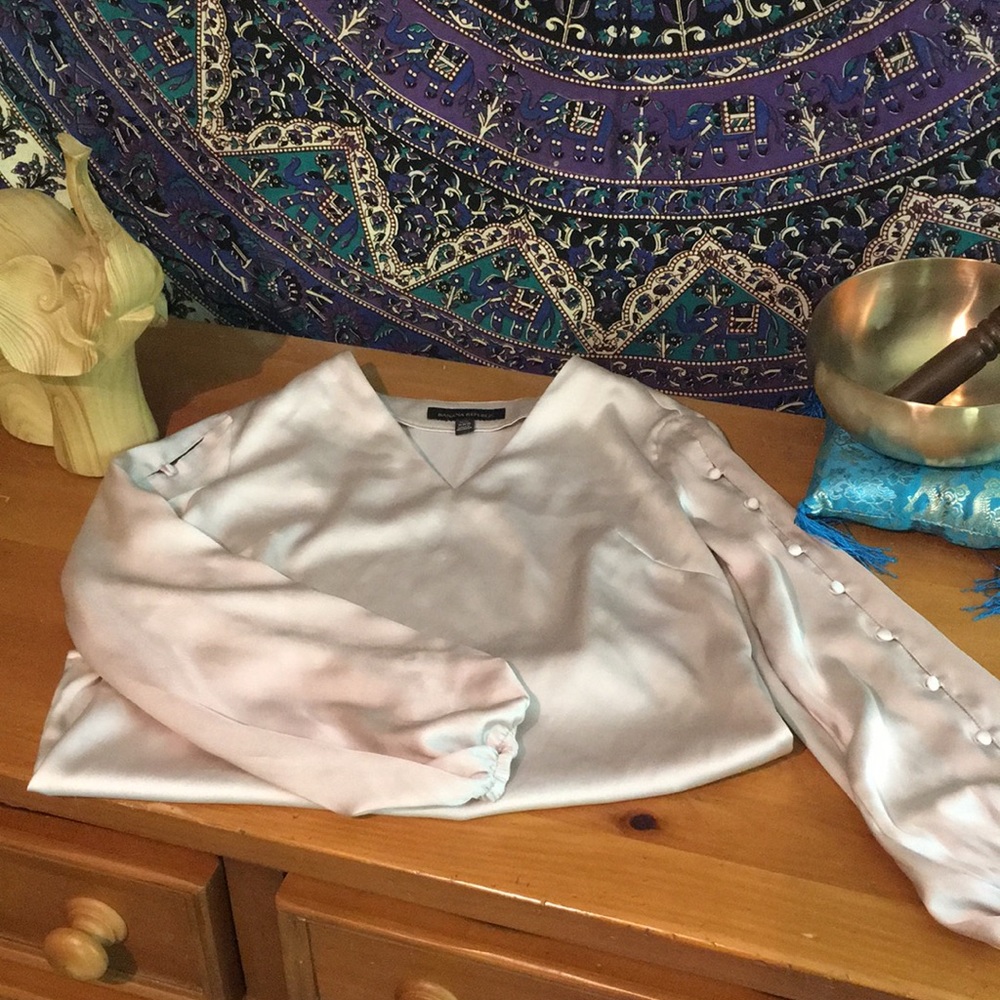 Silky pirate blouse